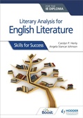 Cover: Literary analysis for English Literature for the IB Diploma - Hodder Education