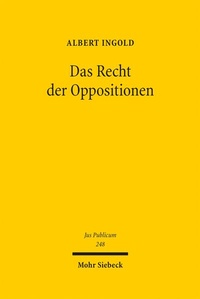 Enlarge image Cover: Das Recht der Oppositionen - Mohr Siebeck
