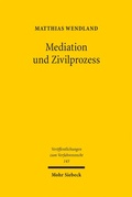 Cover: Mediation und Zivilprozess - Mohr Siebeck
