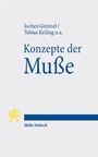 Cover: Konzepte der Muße - Mohr Siebeck