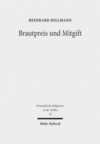 Enlarge image Cover: Brautpreis und Mitgift - Mohr Siebeck