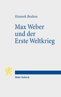 Bild: Max Weber und der Erste Weltkrieg - Mohr Siebeck