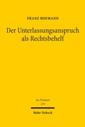 Bild: Der Unterlassungsanspruch als Rechtsbehelf - Mohr Siebeck