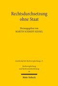 Bild: Rechtsdurchsetzung ohne Staat - Mohr Siebeck