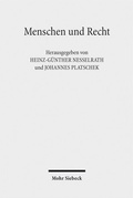 Cover: Menschen und Recht - Mohr Siebeck
