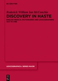 Cover: Discovery in Haste - De Gruyter