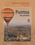 Cover: Supplementary Materials to Accompany Puntos de Partida - Learning Solutions