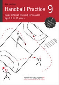 Abbildung von: Handball Practice 9 - Basic offense training for players aged 9 to 12 years - DV Concept