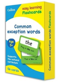 Enlarge image Cover: Common Exception Words Flashcards - Collins