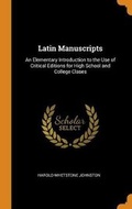 Cover: Latin Manuscripts - Franklin Classics
