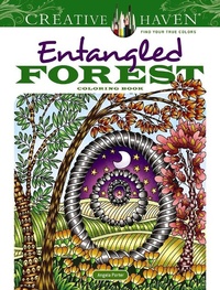 Enlarge image Cover: Creative Haven Entangled Forest Coloring Book - Dover Publications Inc.