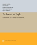 Cover: Problems of Style - Princeton University Press