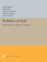 Enlarge image Cover: Problems of Style - Princeton University Press