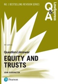 Cover: Law Express Question and Answer: Equity and Trusts, 5th edition - Pearson Education Limited