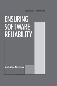 Enlarge image Cover: Ensuring Software Reliability - CRC Press