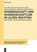 Cover: Wissenschaft und Wissenschaftler im Alten &Auml;gypten - De Gruyter