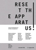 Cover: RESET THE APPARATUS! - De Gruyter