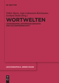 Cover: Wortwelten - De Gruyter