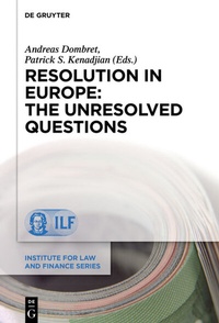 Abbildung von: Resolution in Europe: The Unresolved Questions - De Gruyter
