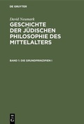 Cover: Die Grundprinzipien I - De Gruyter