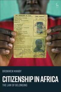 Abbildung von: Citizenship in Africa - Hart Publishing