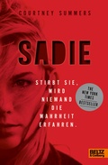 Cover: Sadie - Beltz Verlagsgruppe GmbH & Co. KG