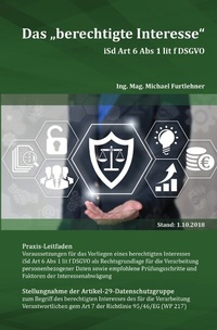 Abbildung von: Das berechtigte Interesse iSd Art 6 Abs 1 lit f DSGVO - epubli
