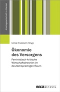 Cover: &Ouml;konomie des Versorgens - Beltz eBook