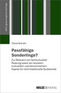 Cover: Passf&auml;hige Sonderlinge? - Beltz Juventa