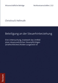 Abbildung von: Beteiligung an der Steuerhinterziehung - Tectum Wissenschaftsverlag