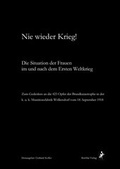 Cover: Nie wieder Krieg! - RenMai Verlag