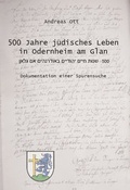Cover: 500 Jahre j&uuml;disches Leben in Odernheim am Glan - Rediroma-Verlag
