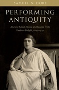 Cover: Performing Antiquity - OUP eBook
