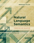 Cover: Natural Language Semantics - MIT Press