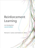 Cover: Reinforcement Learning, second edition - Bradford Books
