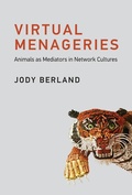 Cover: Virtual Menageries - MIT Press
