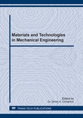 Cover: Materials and Technologies in Mechanical Engineering - Trans Tech Publications Ltd