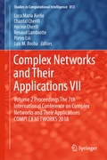 Cover: Complex Networks and Their Applications VII - Springer