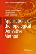 Cover: Applications of the Topological Derivative Method - Springer