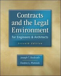 Abbildung von: Contracts and the Legal Environment for Engineers and Architects - McGraw-Hill Professional