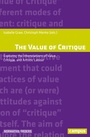 Cover: The Value of Critique - Campus