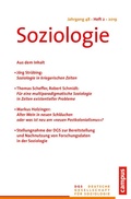 Cover: Soziologie Jg. 48 (2019) 2 - Campus