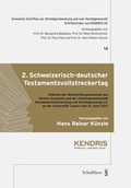 Cover: 2. Schweizerisch-deutscher Testamentsvollstreckertag - Schulthess Juristische Medien
