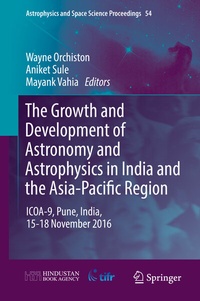 Abbildung von: The Growth and Development of Astronomy and Astrophysics in India and the Asia-Pacific Region - Springer