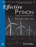 Cover: Effective Python: 90 Specific Ways to Write Better Python - Addison Wesley