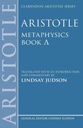 Cover: Aristotle, Metaphysics Lambda - Oxford University Press