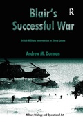 Cover: Blair's Successful War - Routledge