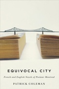 Cover: Equivocal City - McGill-Queen's University Press