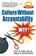 Cover: Culture Without Accountability - WTF? What's The Fix? - Millerbedford Executive Solutions