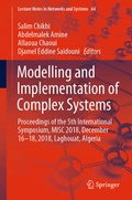 Cover: Modelling and Implementation of Complex Systems - Springer